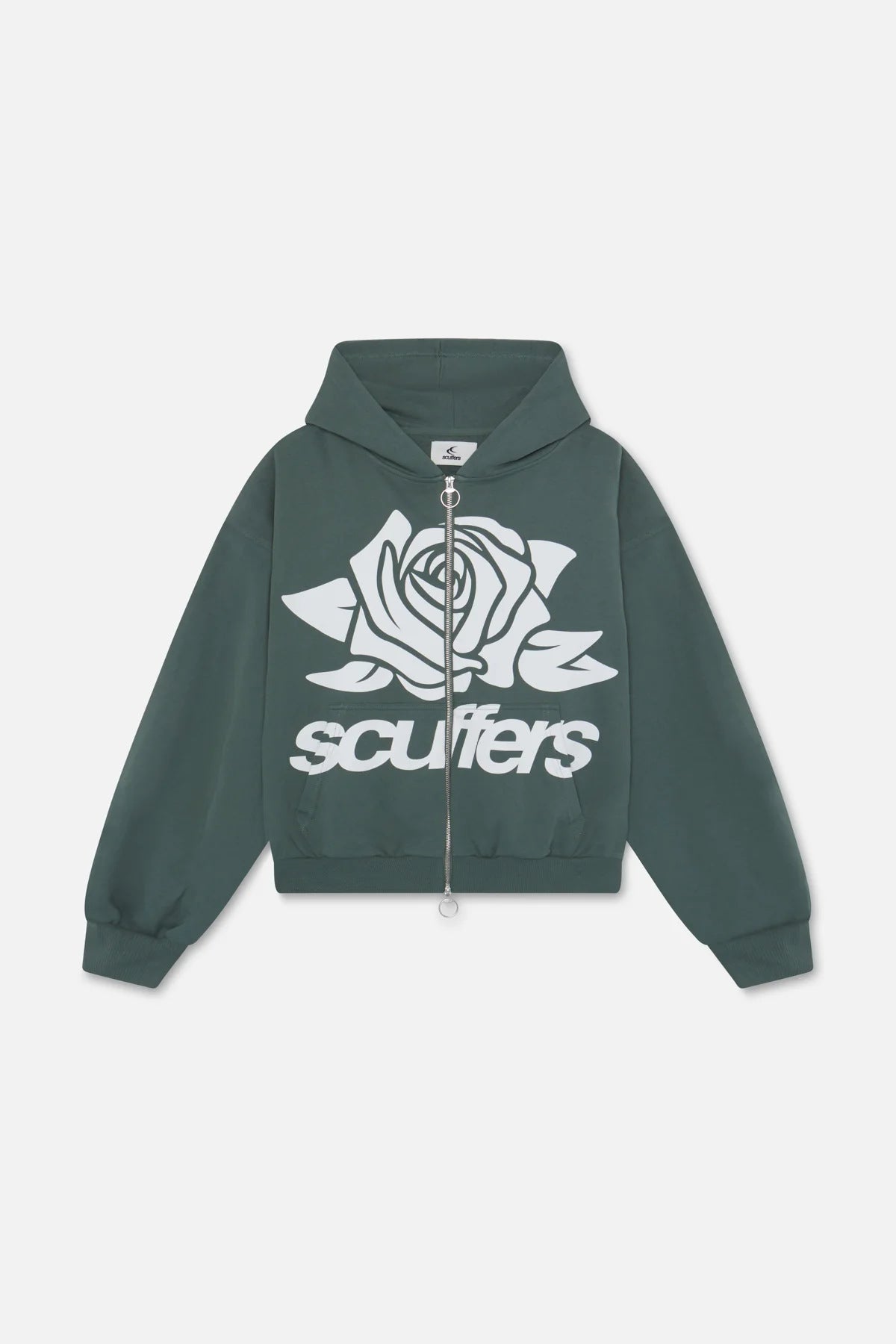 Mens Hip-hop Zipper Hoodie Sweatshirt